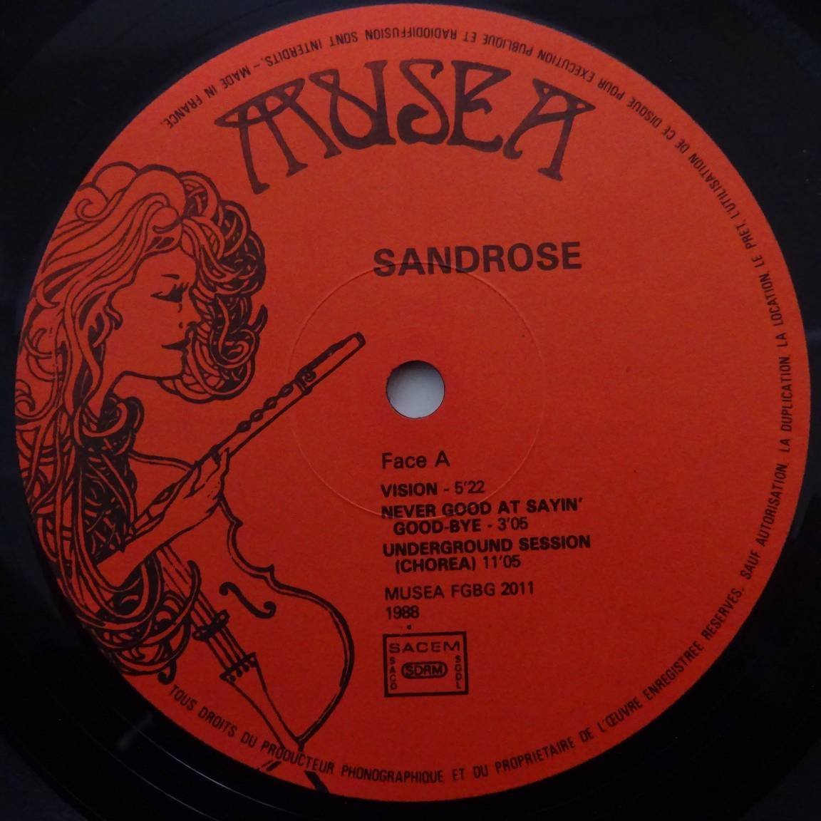 10020675;【France盤】Sandrose / S.T._画像3