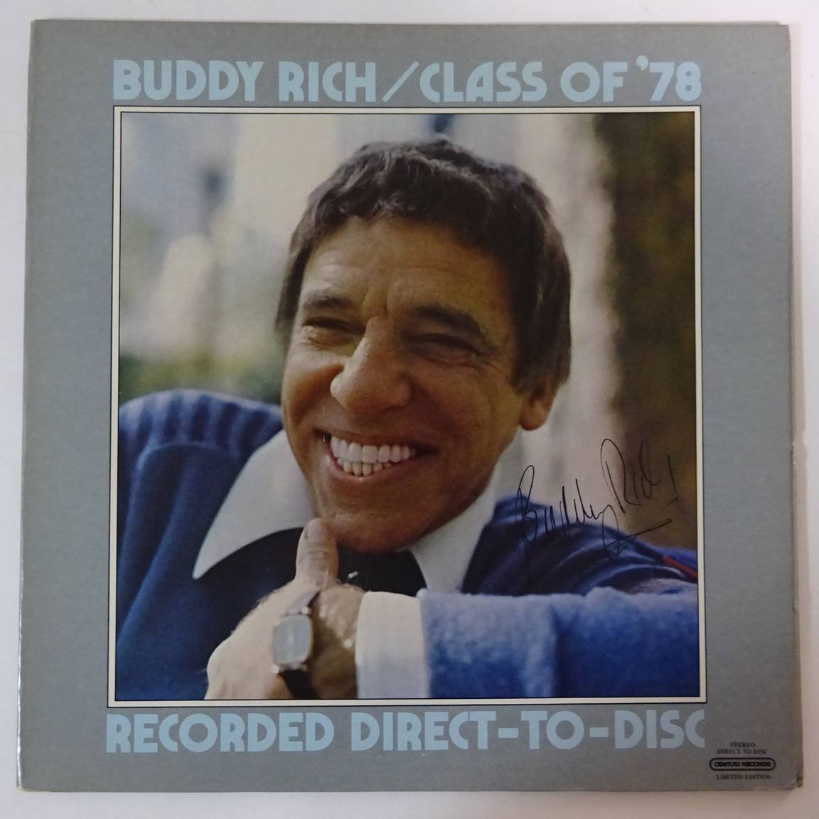 11180141;【US盤/Century/高音質Direct to Disc/限定プレス/長岡鉄男】Buddy Rich / Class Of '78_画像1