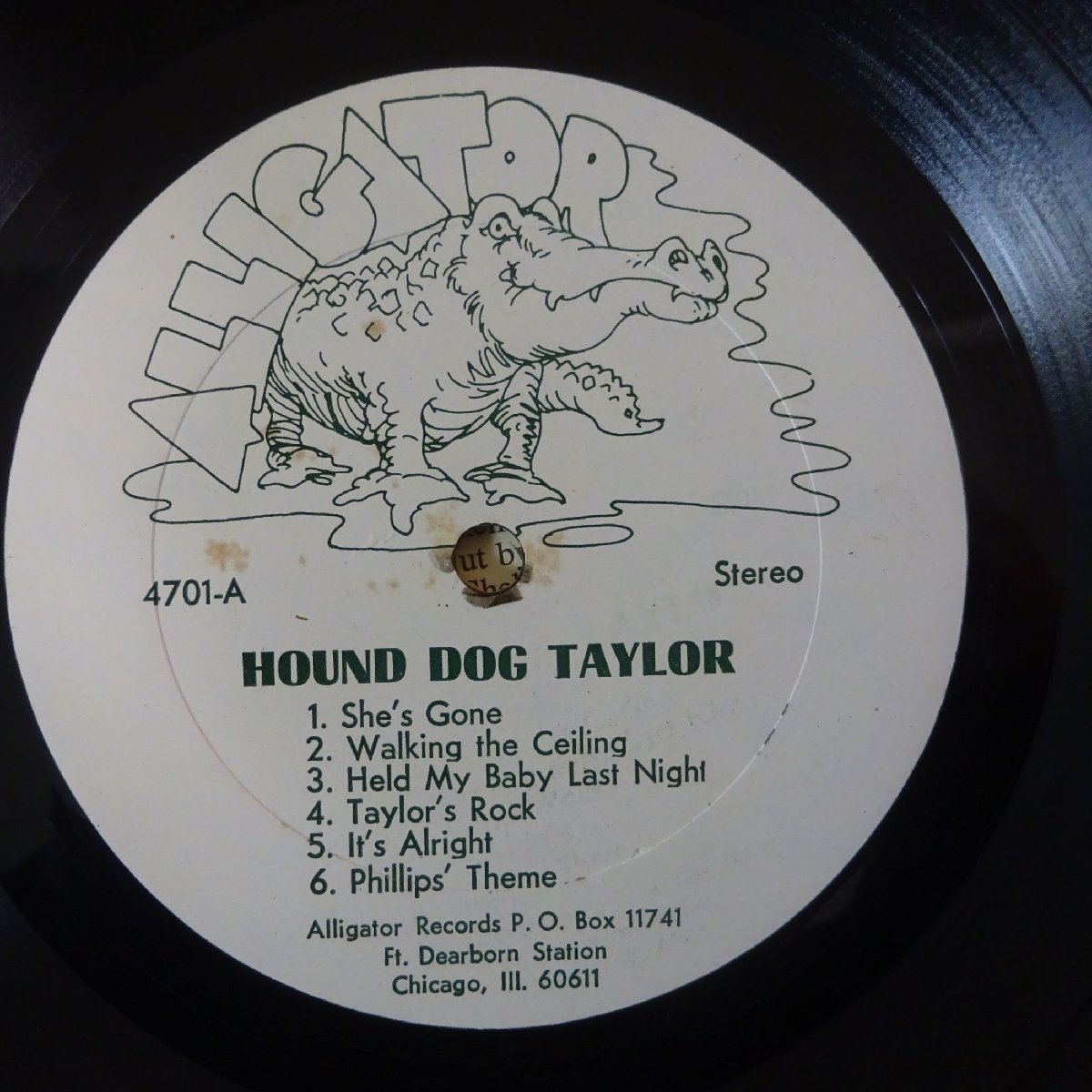 10021079;【USオリジナル/テクスチャージャケ/ALLIGATOR】Hound Dog Taylor And The House Rockers / S.T._画像3