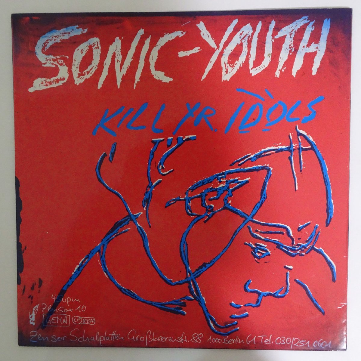 11180940;【Germany盤/12inch】Sonic-Youth / Kill Yr. Idols_画像1