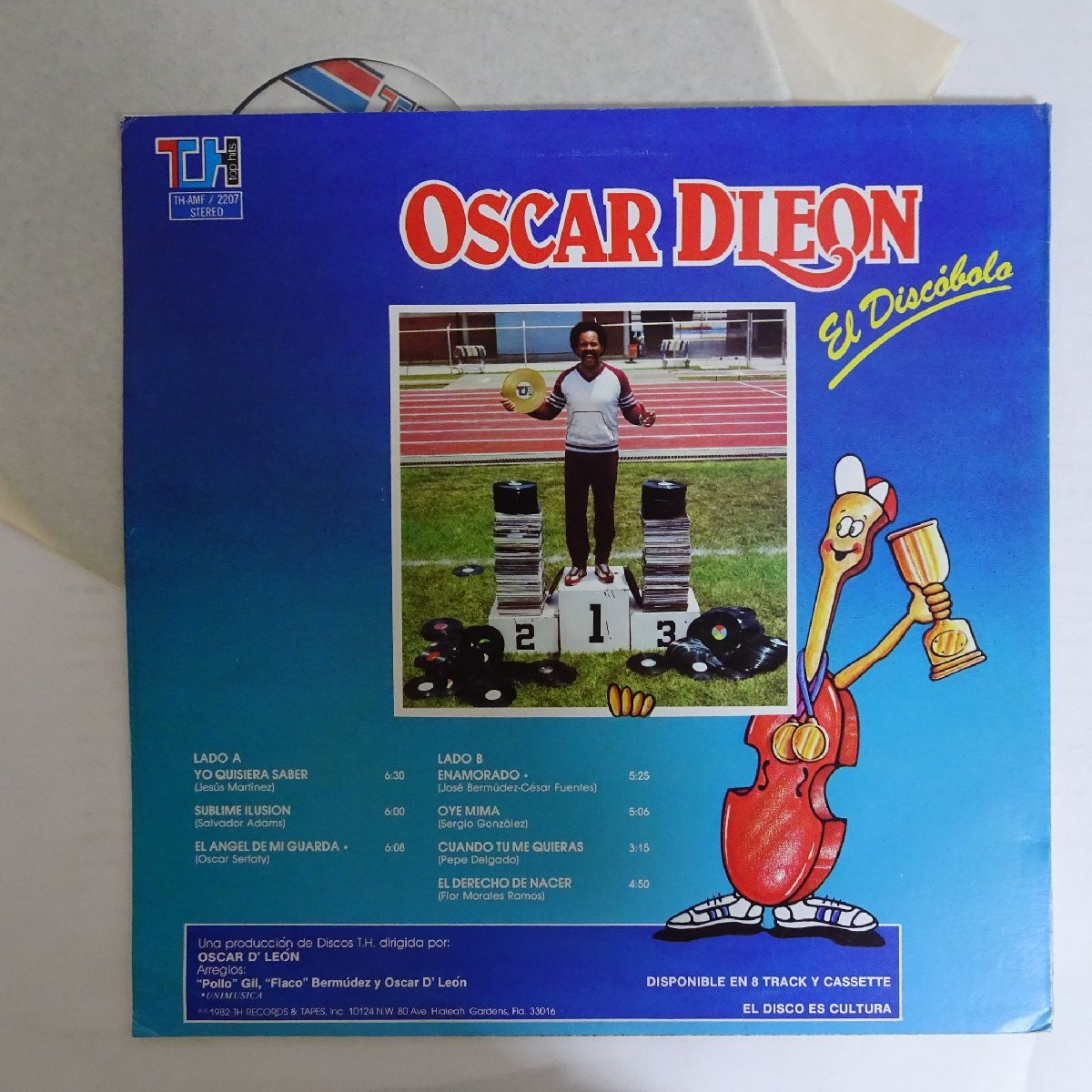 10021509;【US盤/Latin】Oscar D'Leon / El Discobolo_画像2