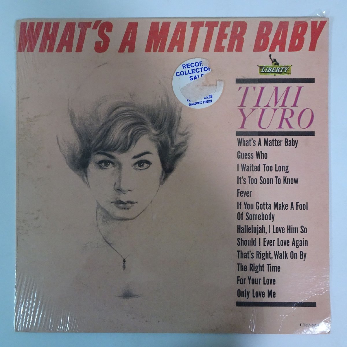 14029665;【US盤/虹ラベル/片面深溝/シュリンク付】Timi Yuro / What's A Matter Baby_画像1