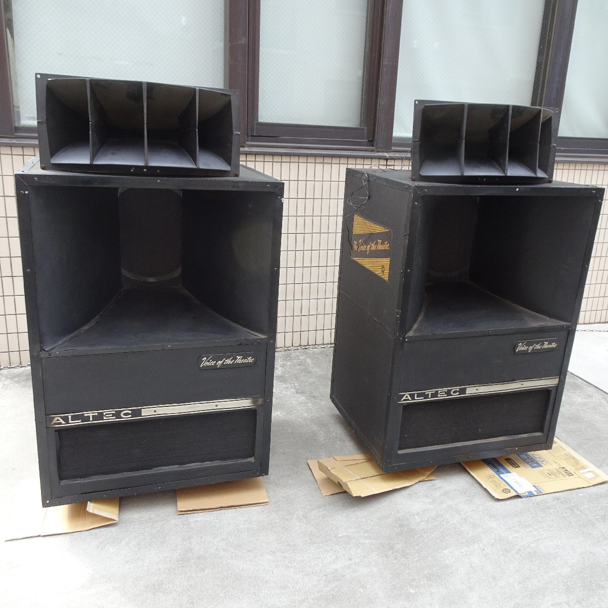 Q10314 【発送不可!引取限定】ALTEC アルテック スピーカー A7-500-8 /416-8B,N501-8A,511B HORN,TEISCO 75年～77年製　A0000007_画像1