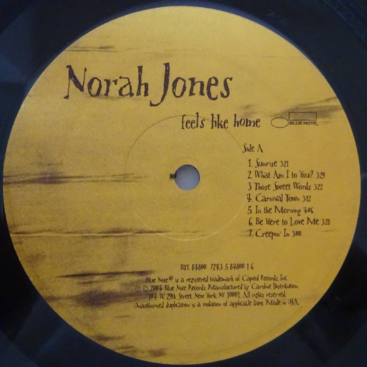 14029813;【USオリジナル/BLUE NOTE/見開き】Norah Jones / Feels Like Home_画像3