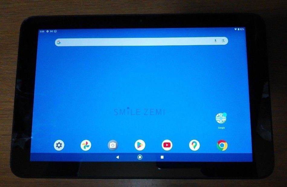 １台限りのほぼ未使用品　Android13　大画面10.1インチ日本製　　元スマイルゼミ　最新型タブレット　本体＋カバー