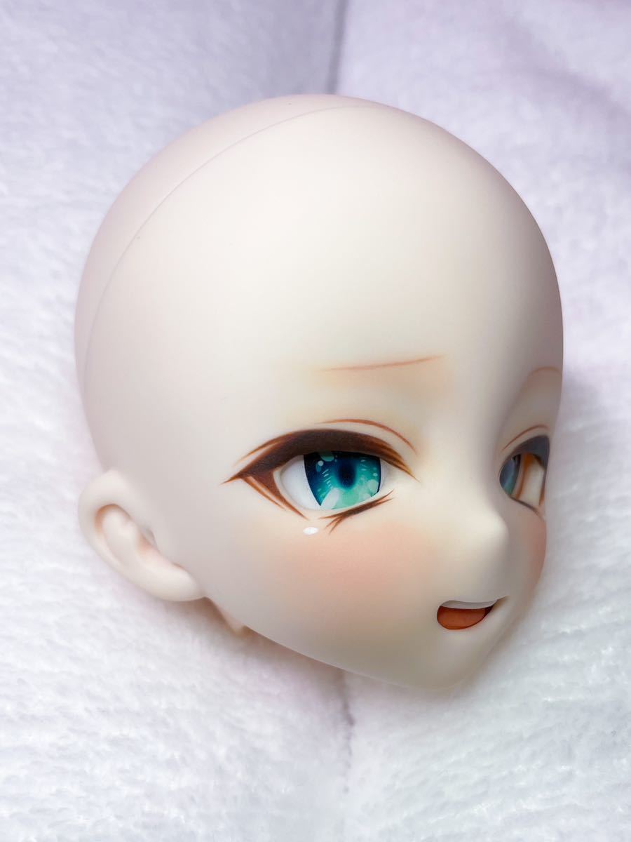 【ばけまろ】DDH-10 SW肌 (難アリ)ソフビ盛り開口カスタムヘッド+自作おまけアイ_画像10