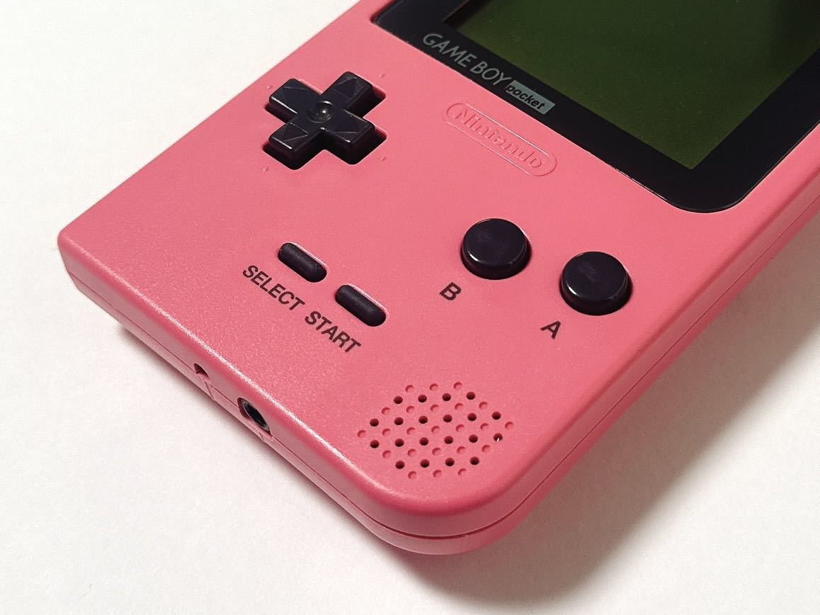 新品 未使用 ゲームボーイポケット 本体 ピンク MGB-001 GAMEBOY POCKET GBP Nintendo ニンテンドー 任天堂 外箱 ゲームボーイ ポケット _画像5