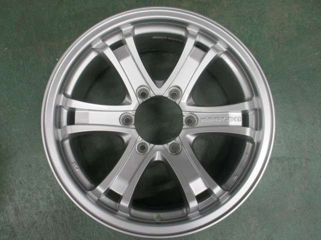 ウェッズ キーラー フォース 17x7.5J +25 PCD139.7 6H ランドクルーザープラド ハイラックス_画像1