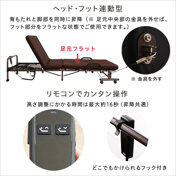 電動リクライニングベッド KLAPP-クラップ- 電動リクライニングベッド KLAPP-クラップ-