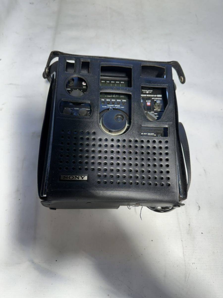 SONY ICF-5800 ソニー スカイセンサー ラジオ 中古ジャンク