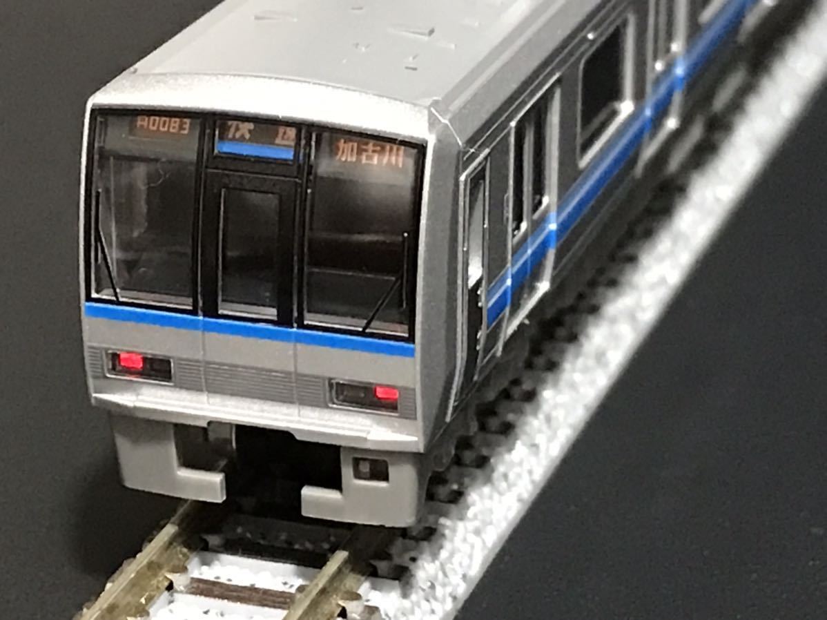 TOMIX JR 207系1000番台 通勤電車 旧塗装4両 クモハ207＋ボディ×3 ジャンク品 Nゲージ 鉄道模型 _画像2