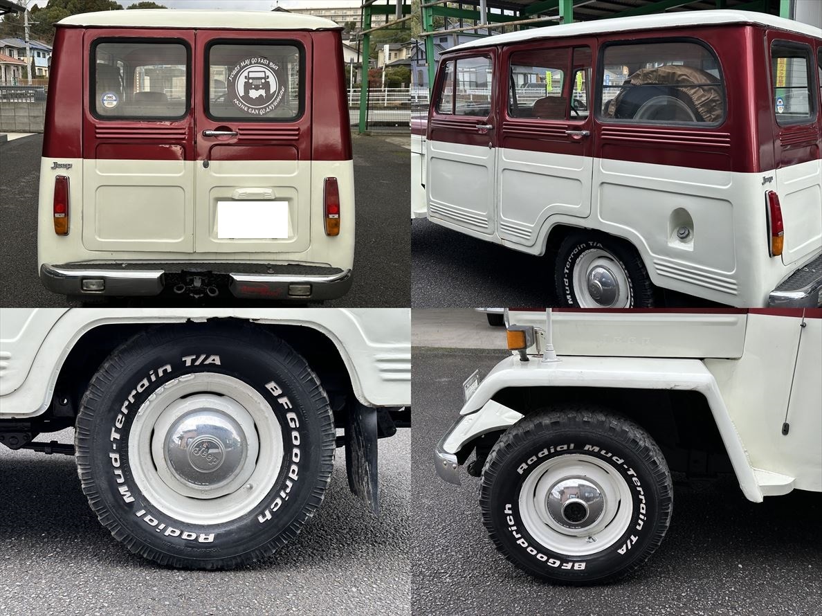 動画有！売り切り！車検付！S56年 三菱 ジープ Jeep J37 希少なガソリン！4WD ロング 2.5L 4速MT エンジン好調！佐賀福岡_画像6