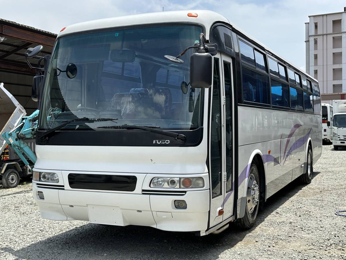  animation have! selling out!H12 year Mitsubishi Fuso aero bus 51 number of seats 21.20L diesel 6 speed MT engine good condition! link engine exchange! Saga Fukuoka 