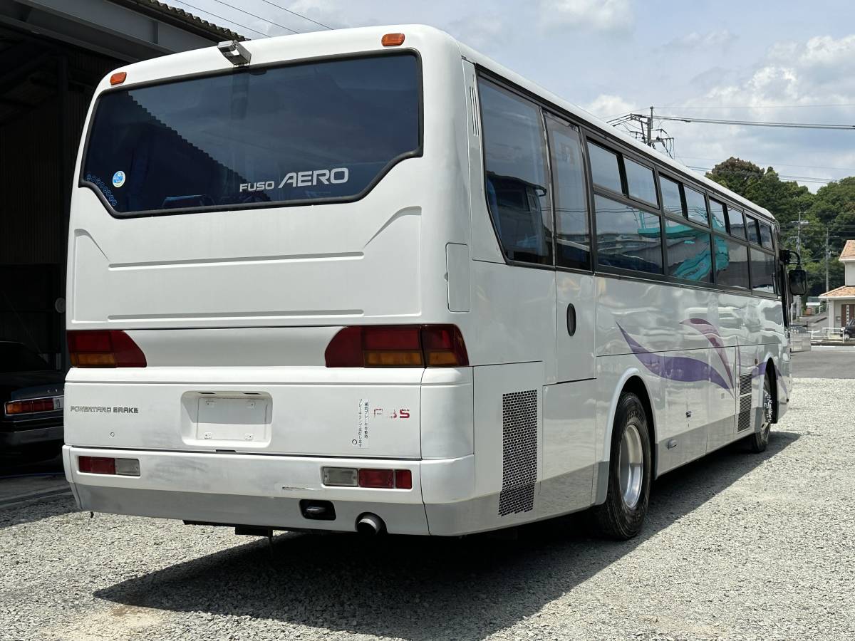  animation have! selling out!H12 year Mitsubishi Fuso aero bus 51 number of seats 21.20L diesel 6 speed MT engine good condition! link engine exchange! Saga Fukuoka 