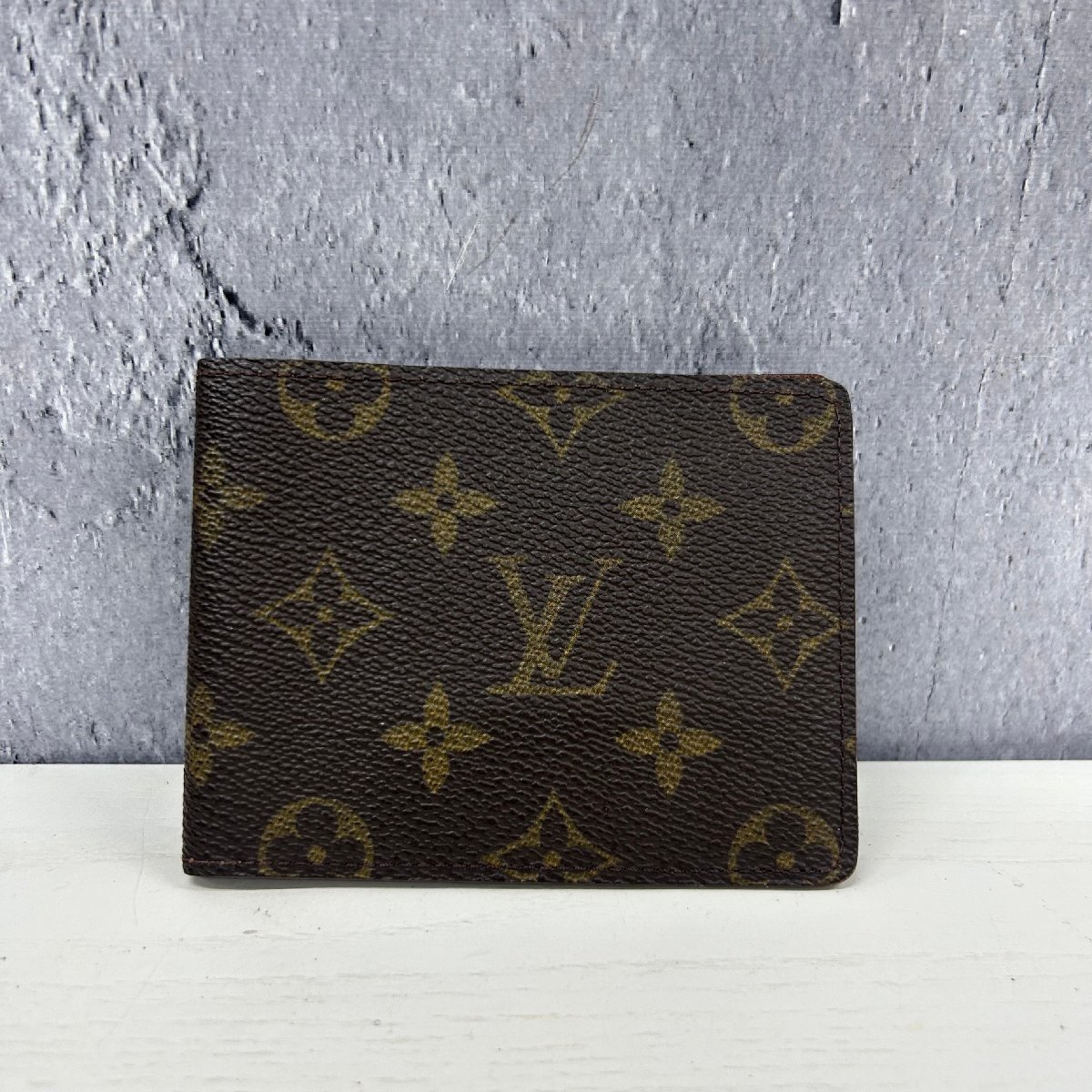 ◎L148【難あり】Louis Vuitton ルイ・ヴィトン パス カードケース (ma)_画像1