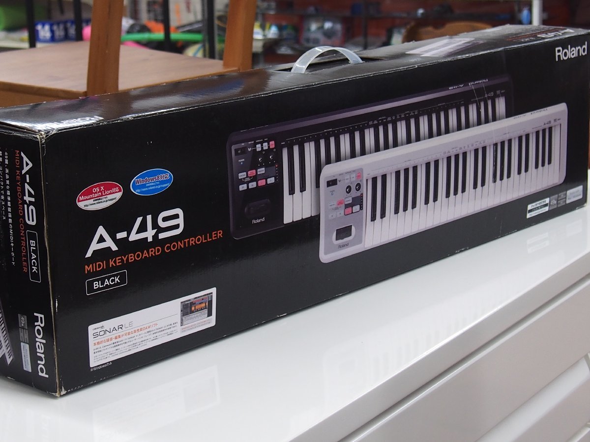 △355△ Roland ローランド MIDIキーボード A-49 MIDIコントローラー