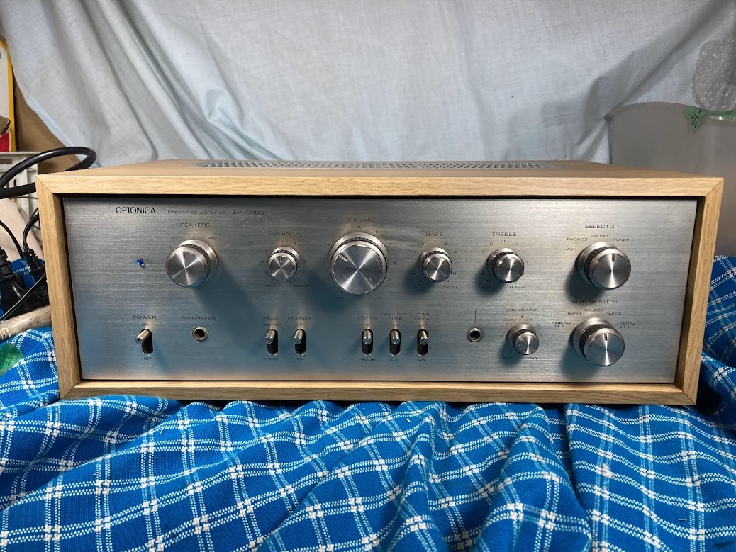 OPTONICA SM-2０00 プリメインアンプ 完動美品【3ヶ月保証】２４０２２１−３の画像1