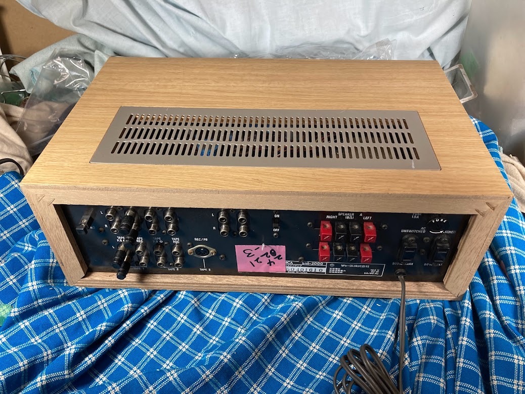OPTONICA SM-2000 プリメインアンプ 完動美品【3ヶ月保証 OPTONICA SM-2000 プリメインアンプ 完動美品【3ヶ月保証