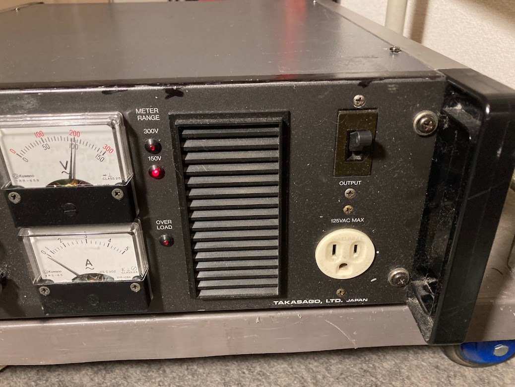 28500円 送料無料 高砂 アンプ方式交流電源 AA330Fアイソ 28500円 送料無料 高砂 アンプ方式交流電源 AA330Fアイソ