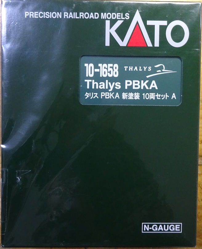 【新品・未開封・送料込・即決】KATO　10-1658　Thalys(タリス) PBKA 新塗装 10両セット