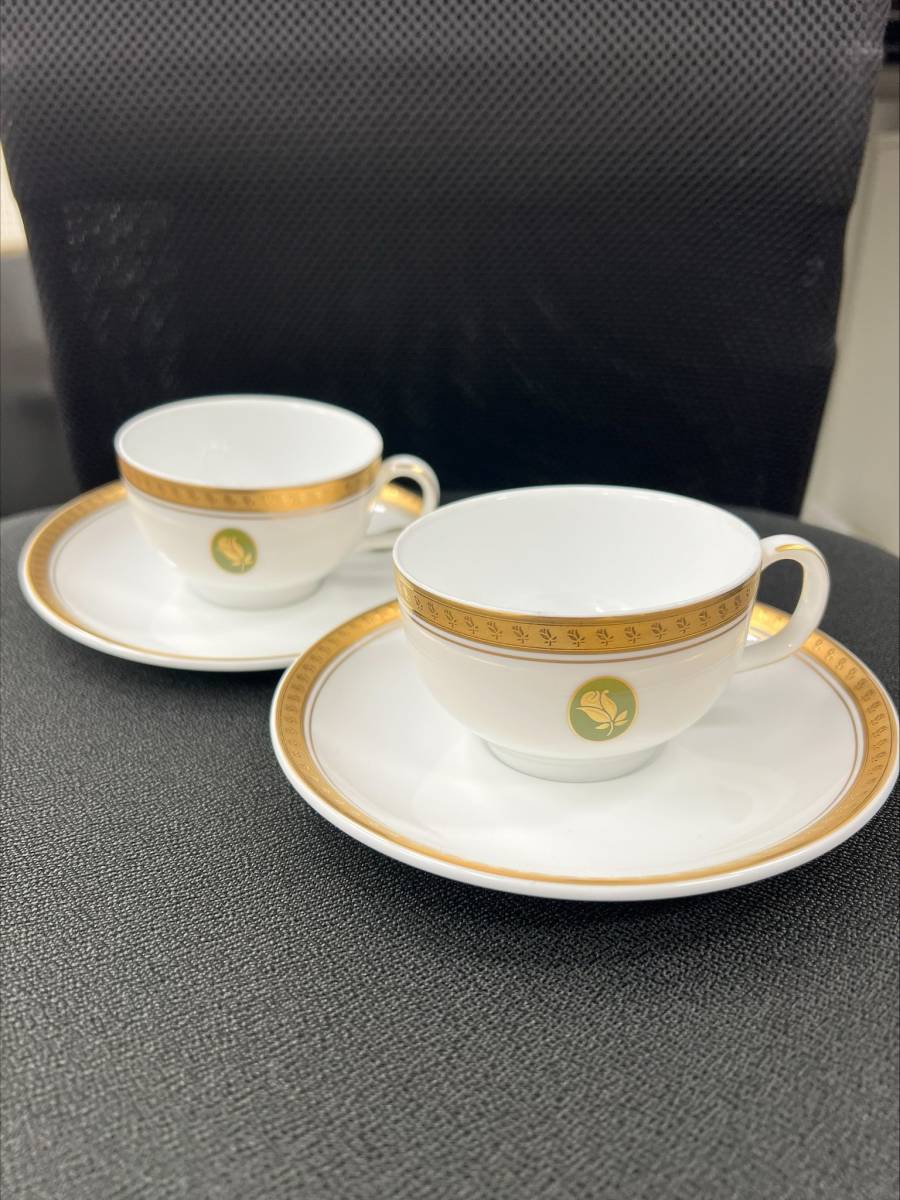 #1924 Noritake ノリタケ　ROYAL PARKペア食器　箱無し　中古品_画像1