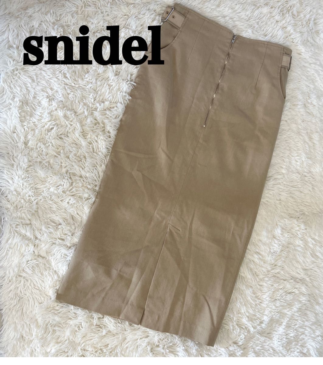 snidel バリエーションサスペンダースカート スカート