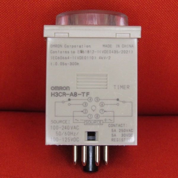 TOC8 OMRON solid state * timer [H3CR-A8-TF]AC100~240V/DC100~125V special order model 