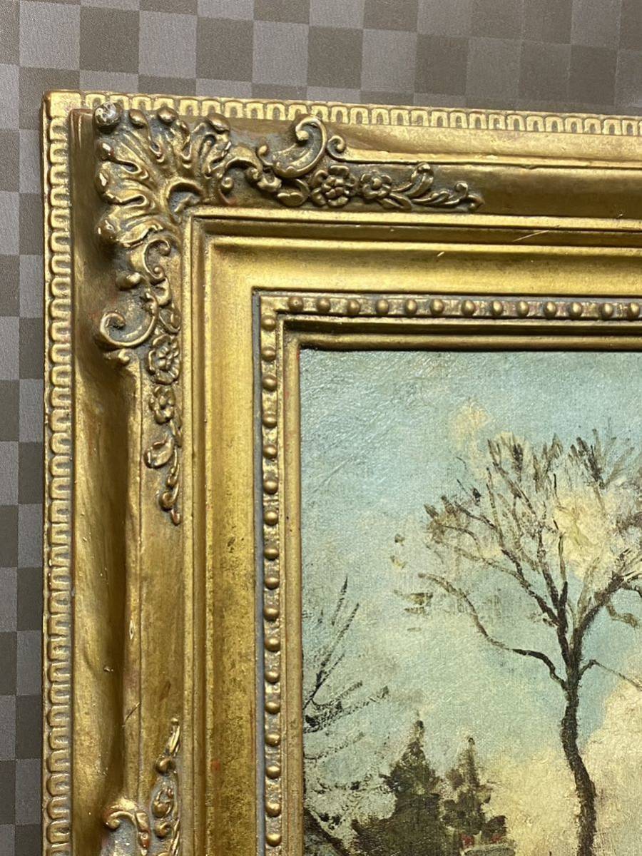 複製画 世界の名画 ピサロ ルーヴェルジェンヌへの道 F10号 布キャンバスに印刷 美術品 額縁 額装 インテリアの画像2