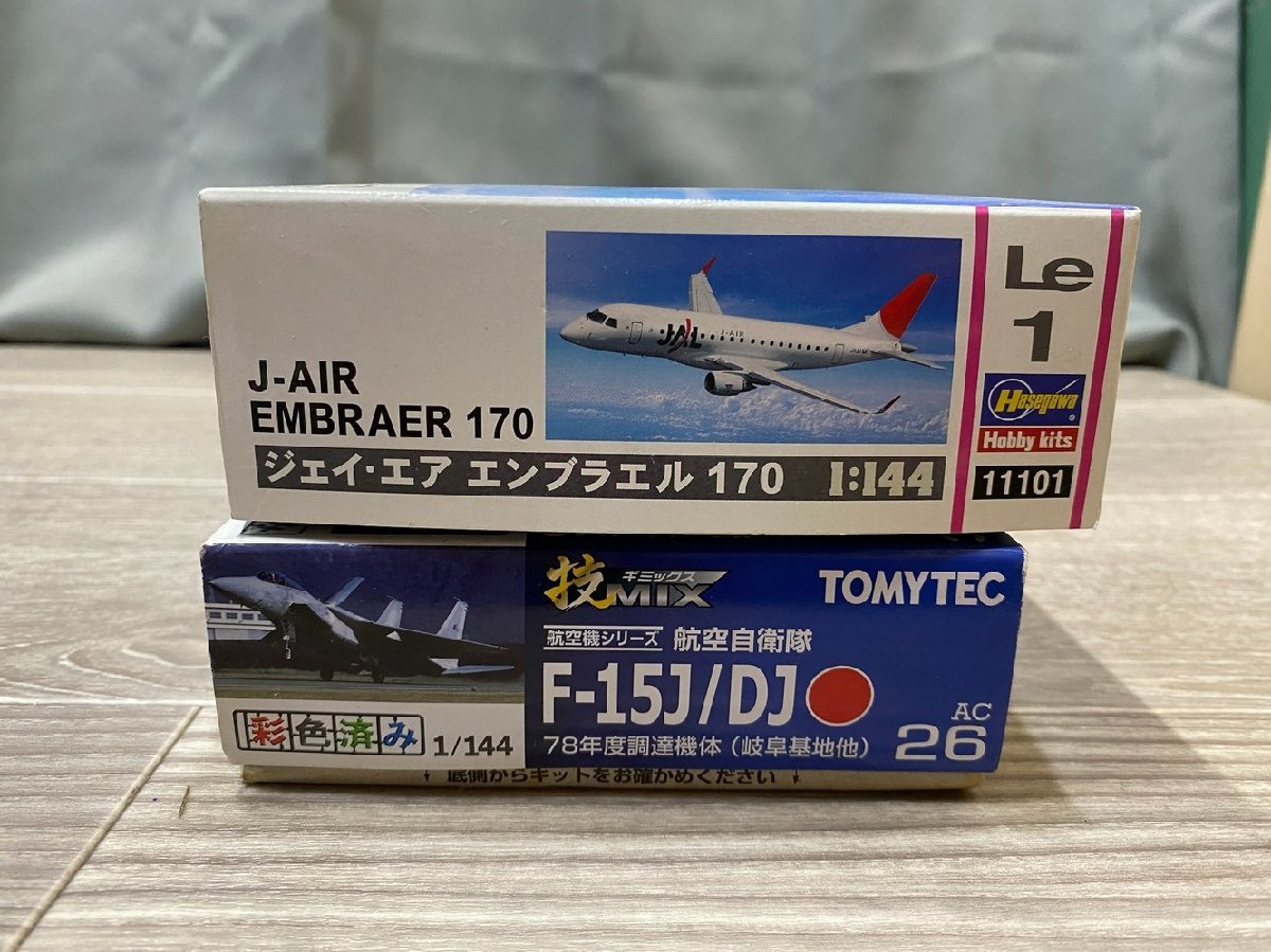 8773 JAL ジェイ エア エンブラエル 航空機シリーズ　航空自衛隊 F-15J/DJ 1/144 プラモデル ハセガワ トミーテック_画像2