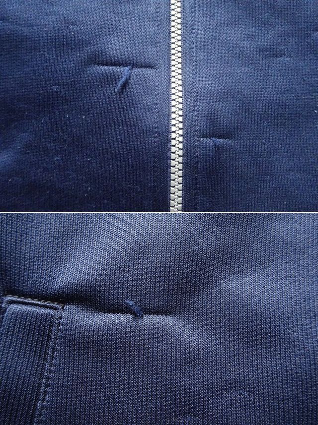 Mizuno/ Mizuno / длинный рукав спортивная куртка / джерси материалы / передний Zip выше / оригинал линия ввод ткань лента / темно-синий / темно-синий /M размер (2/29R)