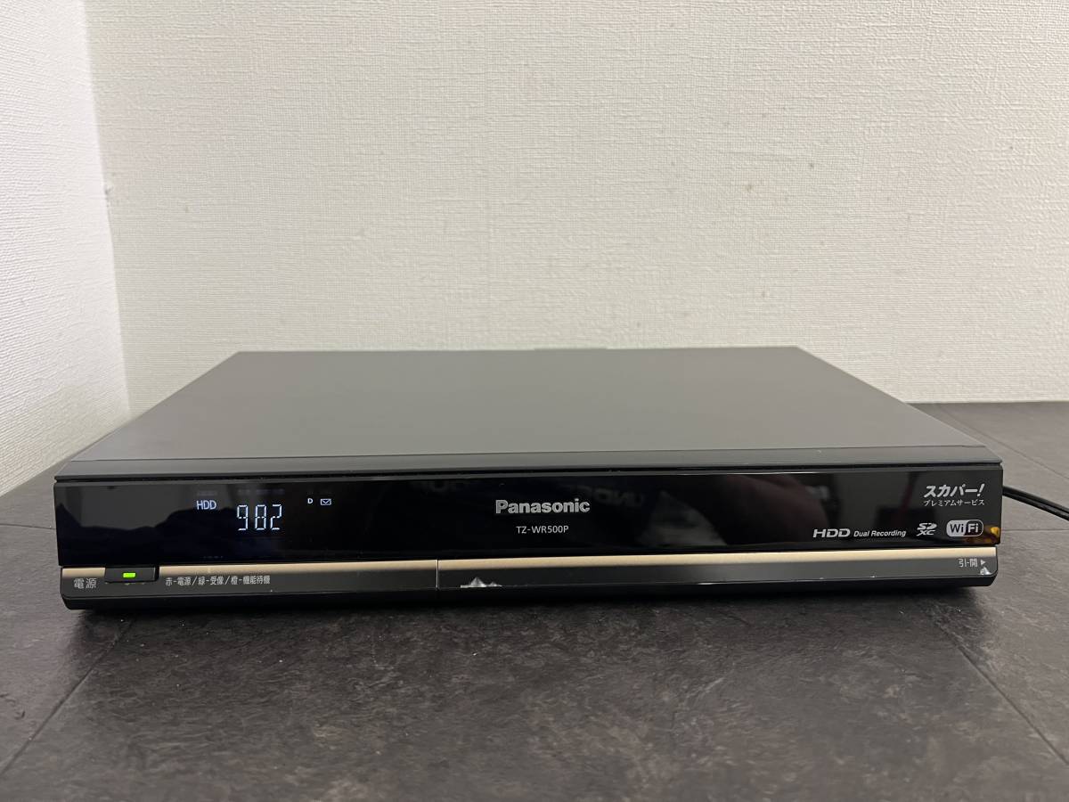 CT3009　 Panasonic HDDレコーダー TZ-WR500P_画像1