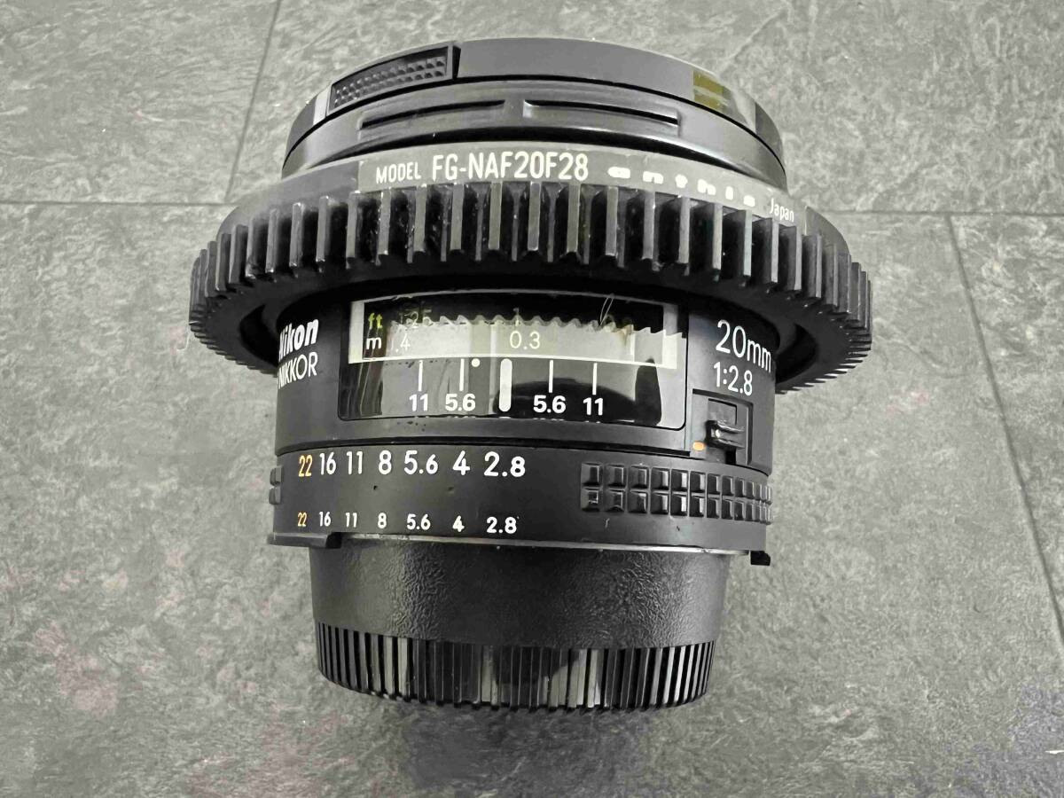 CT4939　　Nikon/ニコン　 Nikon AF NIKKOR 20mm 1:2.8_画像3