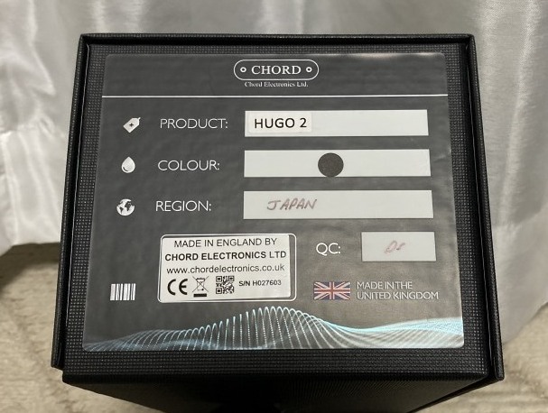  beautiful goods Chord Hugo 2 Black