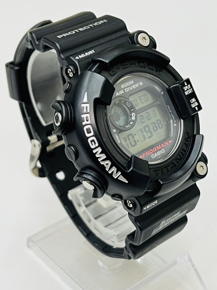 電池交換済】【美品】G-SHOCK Gショック FROGMAN フロッグマン 電池交換済】【美品】G-SHOCK Gショック FROGMAN フロッグマン