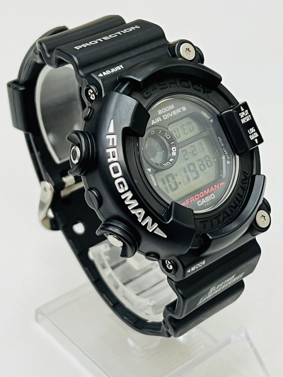 【電池交換済】【美品】G-SHOCK Gショック FROGMAN フロッグマン DW-8200Z-1T_画像4