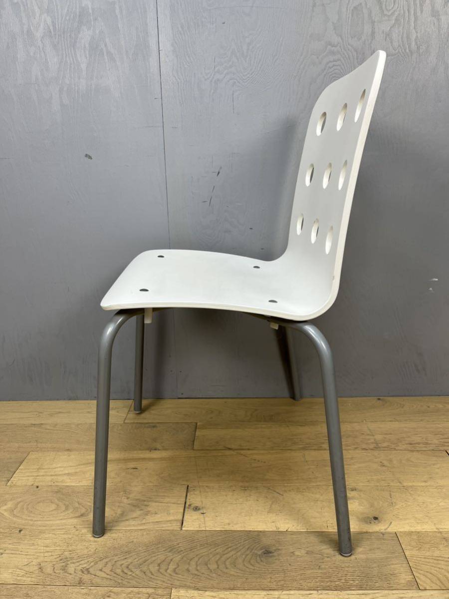 [226] IKEA Ikea JULES Jules z visitor chair start  King chair white 21877 ②