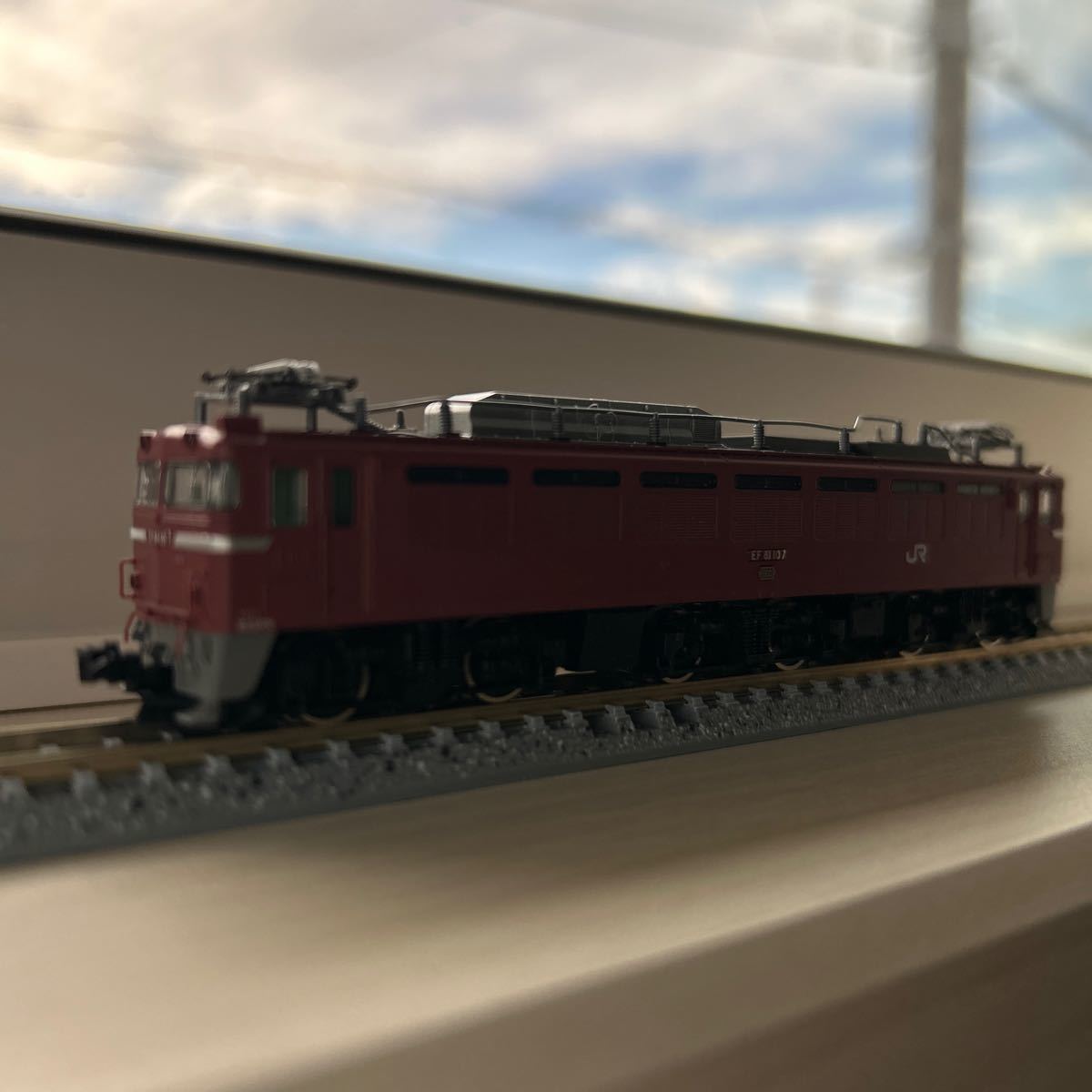 TOMIX トミックス Nゲージ 鉄道模型 9125 JR EF81形電気機関車 (敦賀運転所)美品