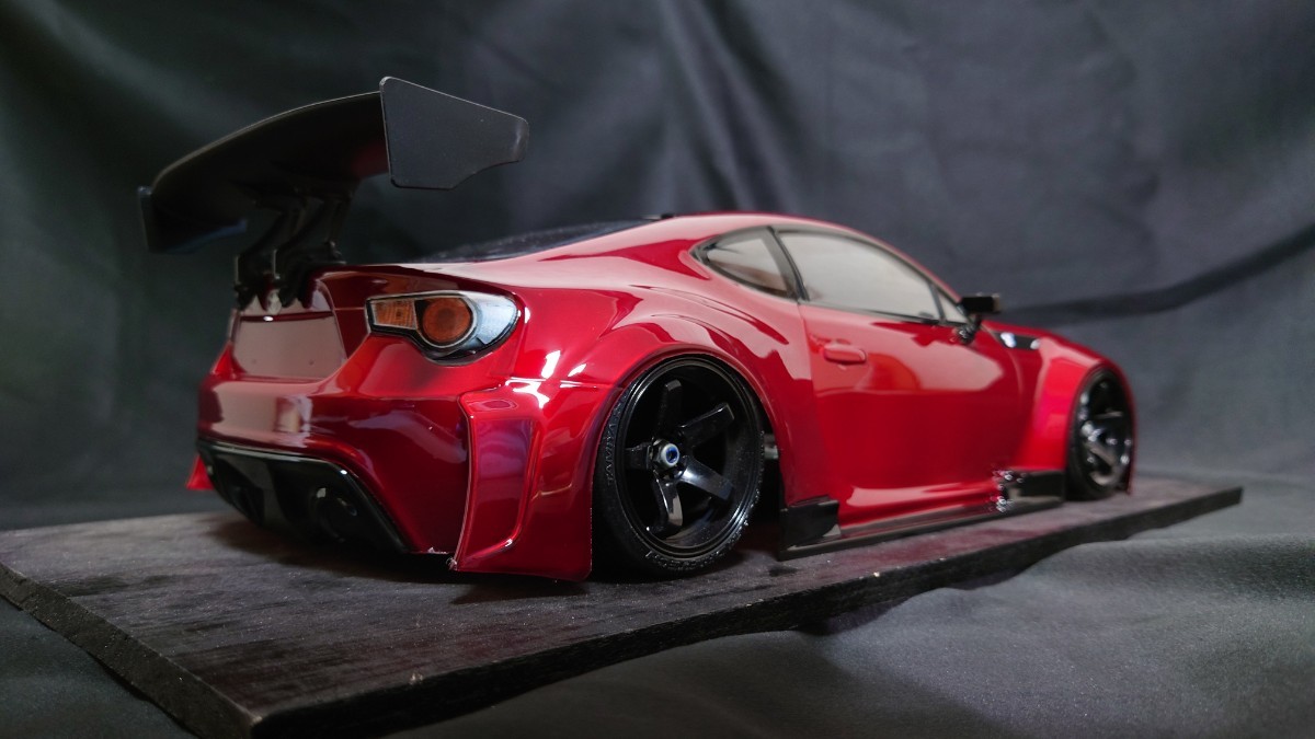 ☆希少☆　1/10 RCボディ　ヨコモ　織戸　D1GP　トヨタ86　ZN6　BRZ　新品未使用完成品 ラジドリ　ドリパケ　などに_画像7