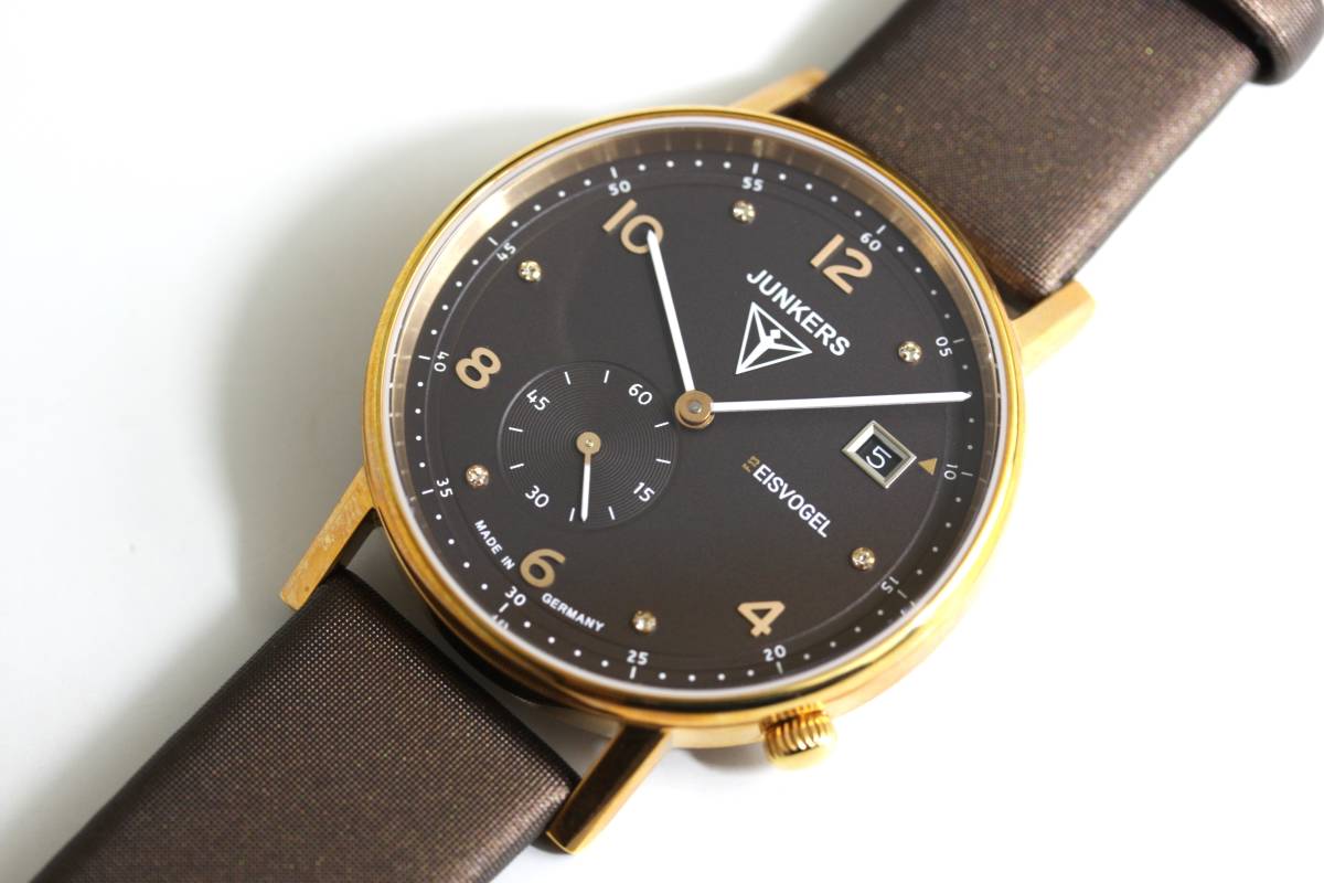 ドイツのJunkers ユンカース Eisvogel F13 ボーイズサイズ・クォーツ腕時計 ミリタリーウォッチ メーカー希望小売価格44,000円 6733-2QZ