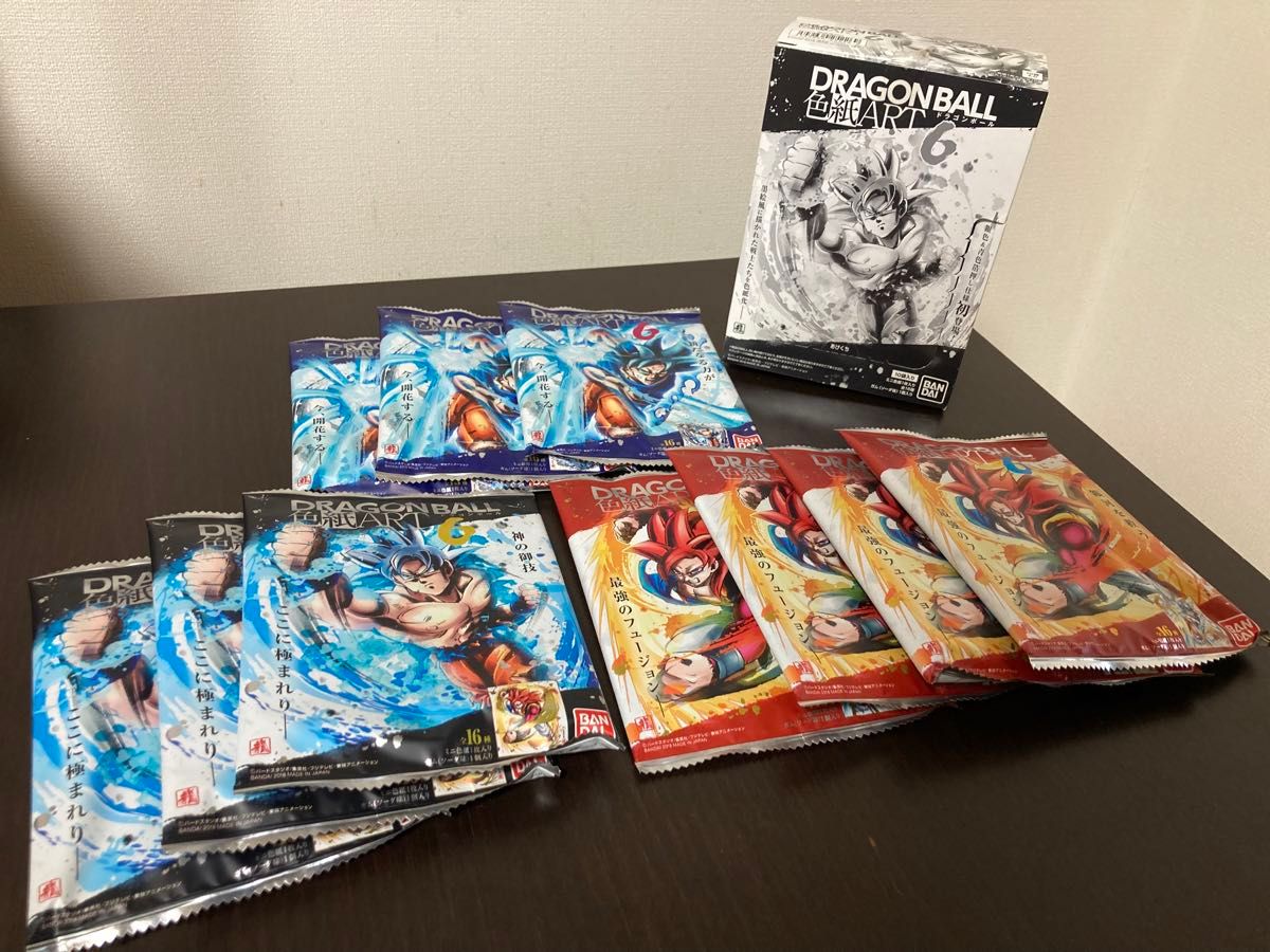 新品未使用 1BOX ドラゴンボール 色紙 ART 6