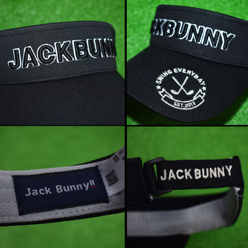 Jack Bunny!! Jack ba колено козырек [ черный ] новый товар!