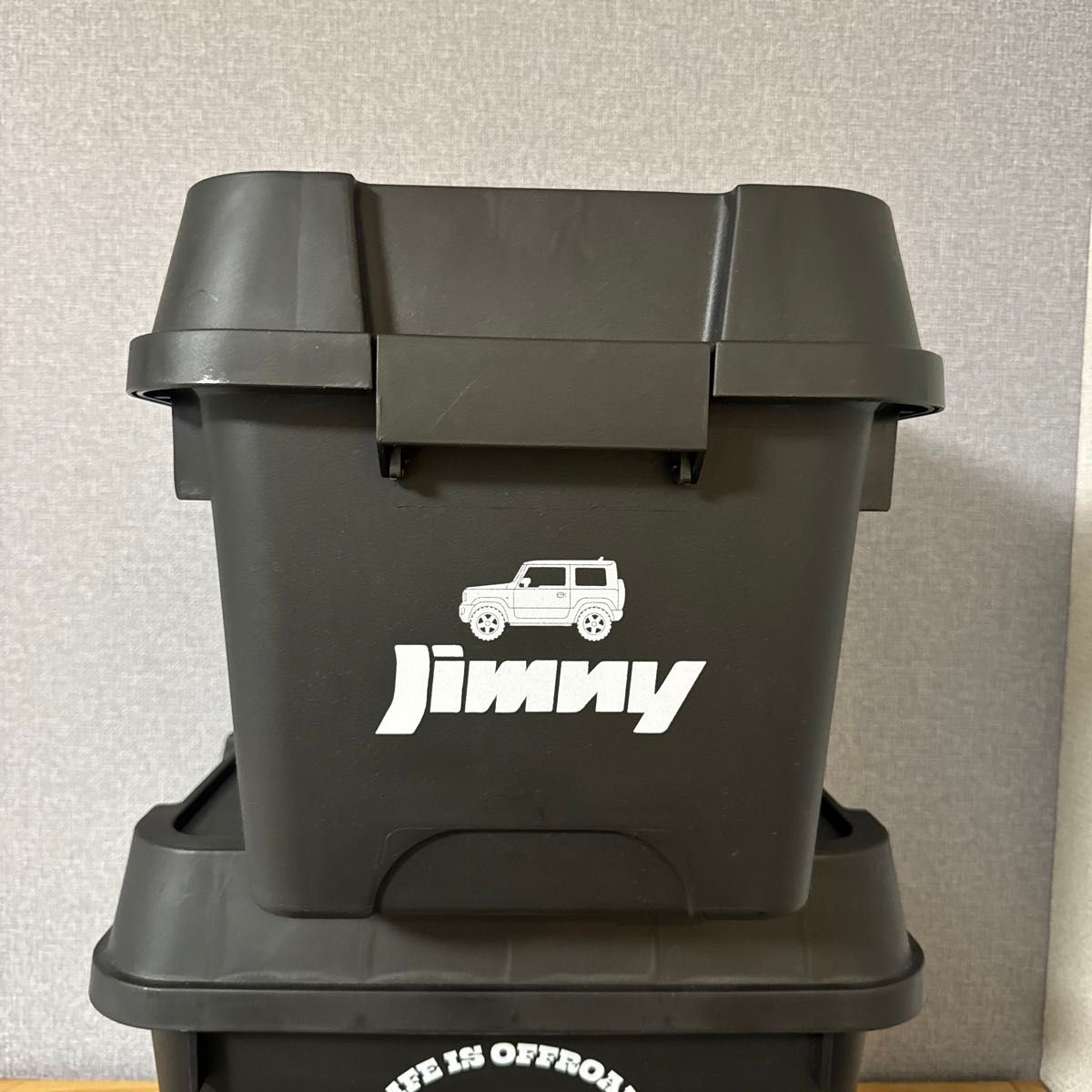 【新品未使用】ドンキコラボ ジムニー JIMNY (プレミアムオートステッカーBOX M) ブラック 2個セット