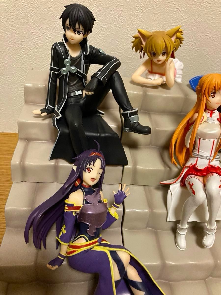 ソードアート・オンライン ぬーどるストッパーフィギュア 6体 ソードアート・オンライン ぬーどるストッパーフィギュア 6体