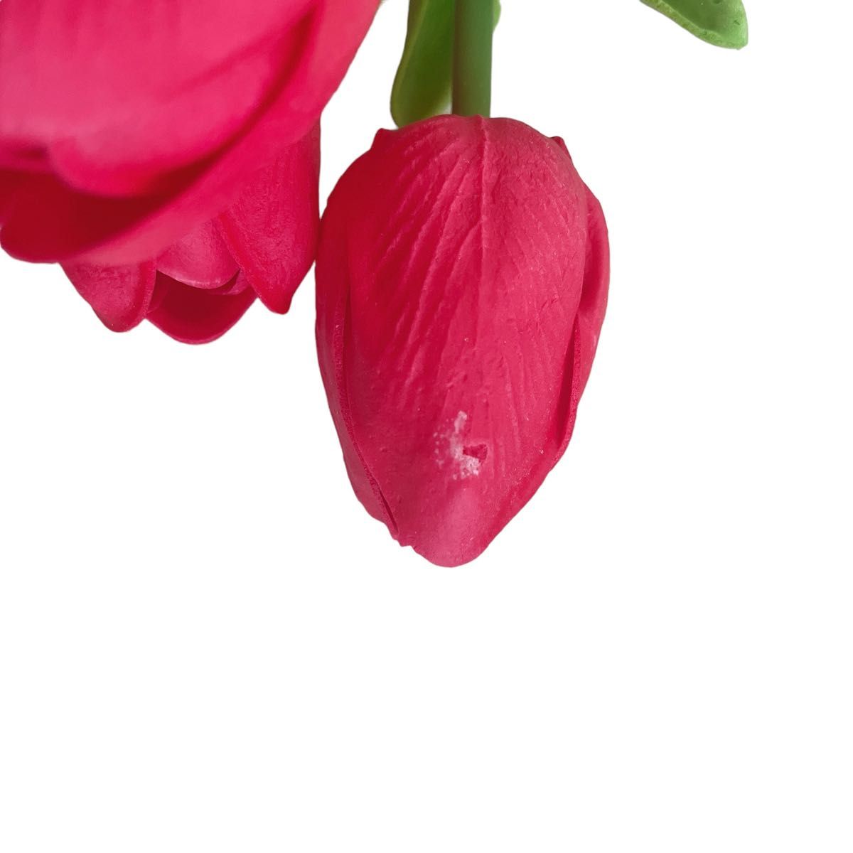 造花　チューリップ　赤　10本 まとめ売り　インテリア　ハンドメイド　フラワーアレンジメント　アートフラワー