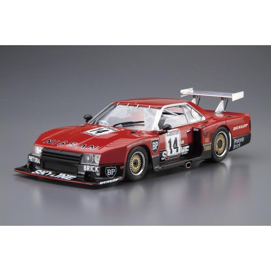 【プラモデル】AOSHIMA アオシマ文化教材社 1/24 日産 ニッサン NISSAN R30 スカイラインターボ キャラミ9 時間耐久仕様'82【送料800円】_画像2