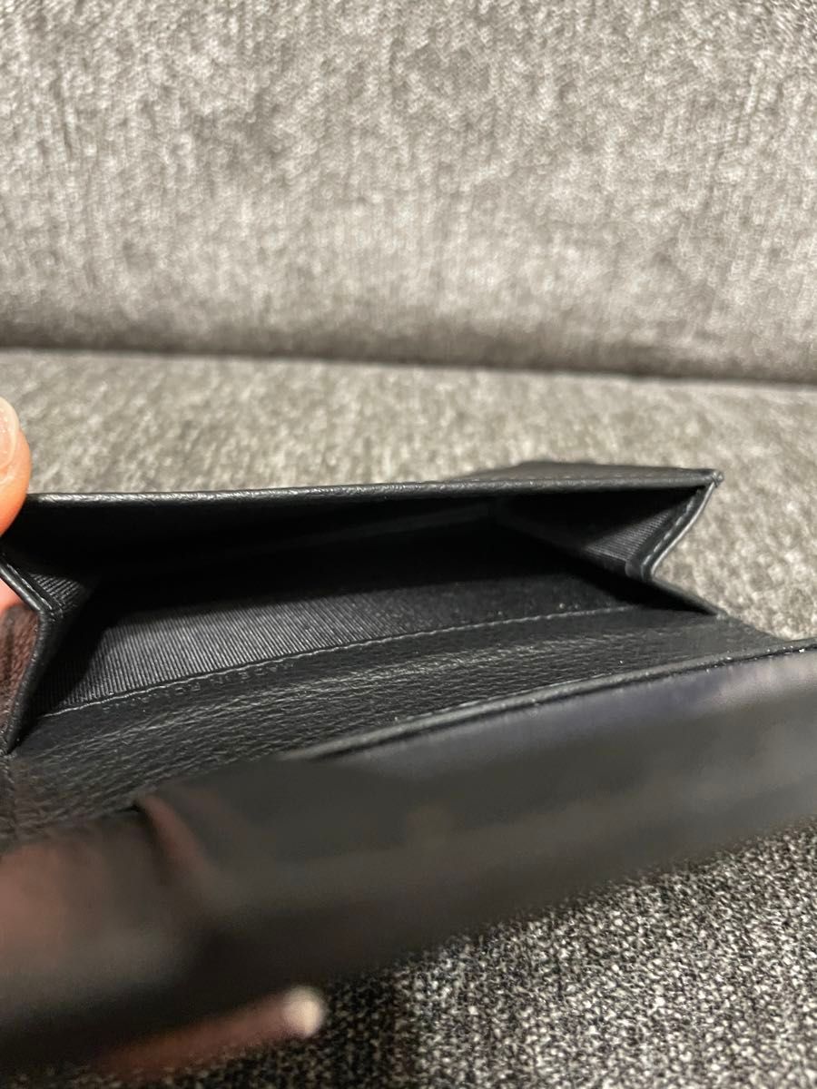 未使用品 BALLYバリー Bロゴ 名刺入れ カードケース ブラック黒 未使用品 BALLYバリー Bロゴ 名刺入れ カードケース ブラック黒