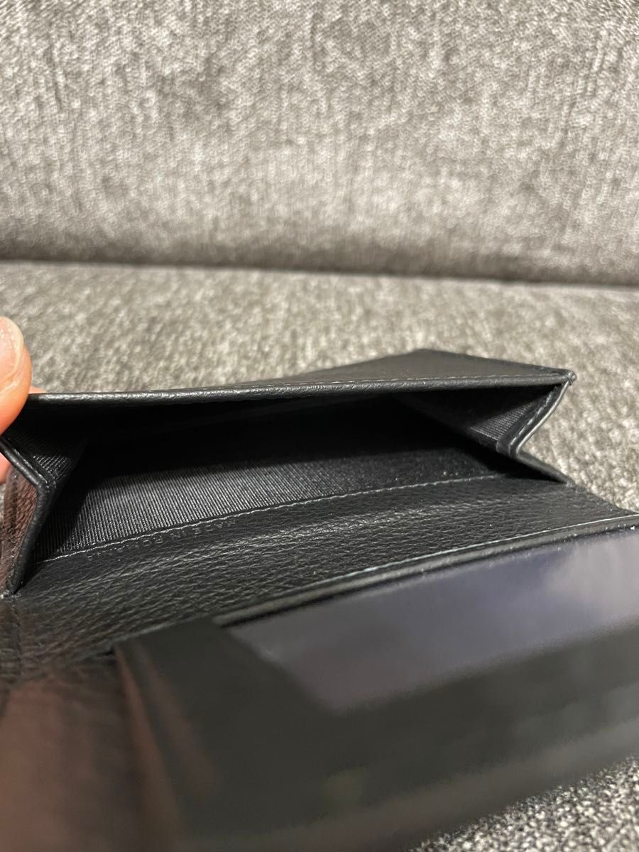 未使用品 BALLYバリー Bロゴ 名刺入れ カードケース ブラック黒 未使用品 BALLYバリー Bロゴ 名刺入れ カードケース ブラック黒