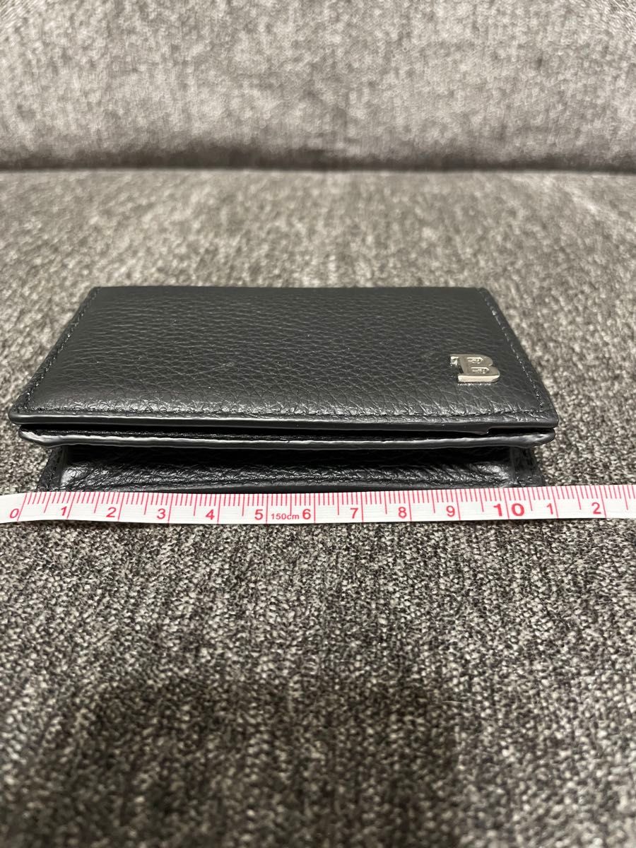 未使用品 BALLYバリー Bロゴ 名刺入れ カードケース ブラック黒 未使用品 BALLYバリー Bロゴ 名刺入れ カードケース ブラック黒