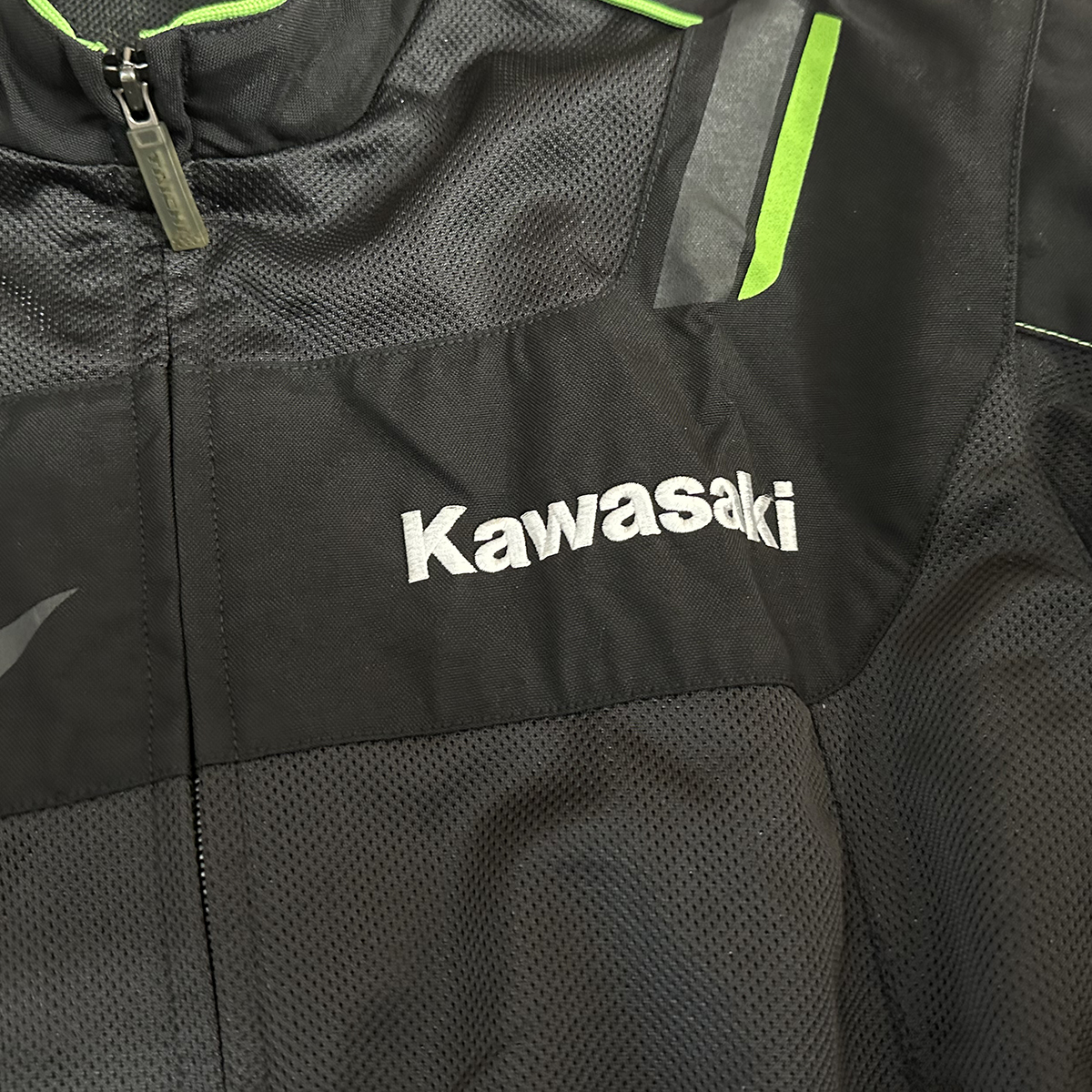 カワサキ×アールエスタイチ KAWASAKI RS TAICHI ライディングメッシュジャケット_画像5