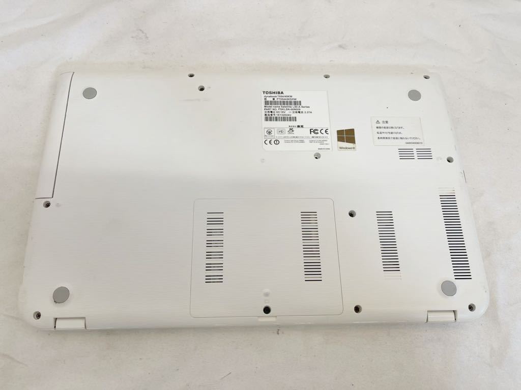 TOSHIBA dynabook T554/45KW PT55445KSXW Core i3 ジャンク品_画像7